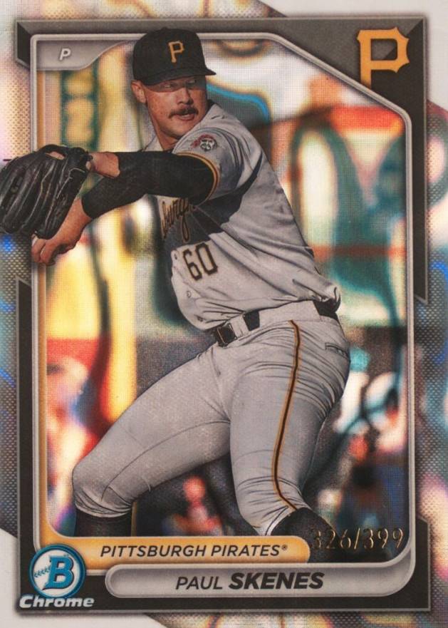 2024 Bowman Chrome Prospects Paul Skenes #BCP125 Baseball Card