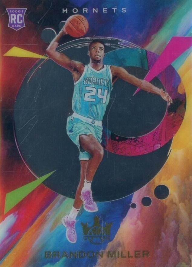 2023 Panini Court Kings Acetate Rookies Brandon Miller #21 Basketball Card