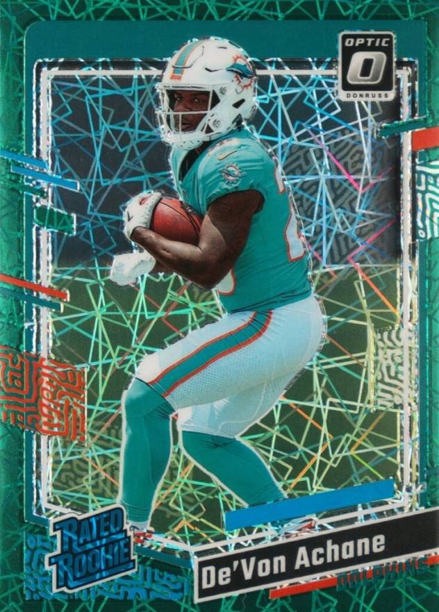 2023 Panini Donruss Optic DE'Von Achane #269 Football Card