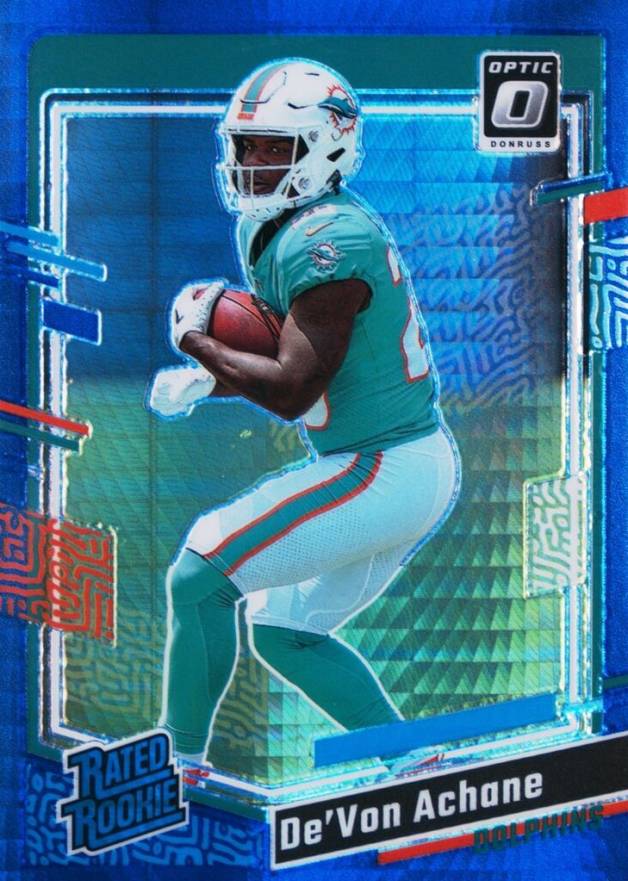 2023 Panini Donruss Optic DE'Von Achane #269 Football Card