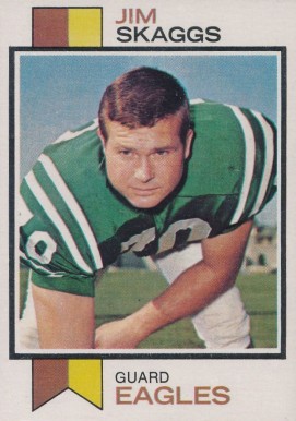 1973 Topps Jim Skaggs #294 Football Card