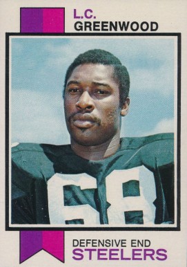 1973 Topps L.C. Greenwood #165 Football Card