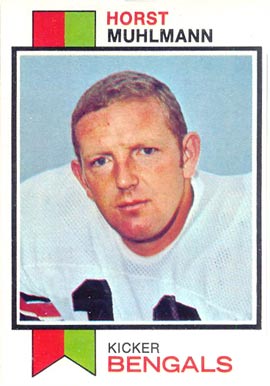 1973 Topps Horst Muhlmann #146 Football Card