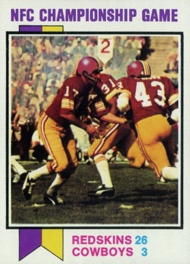 1973 Topps NFC Championship Game #137 Football Card