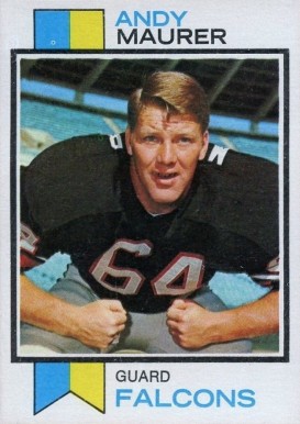 1973 Topps Andy Maurer #36 Football Card