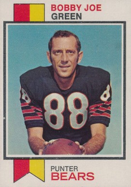 1973 Topps Bobby Joe Green #377 Football Card