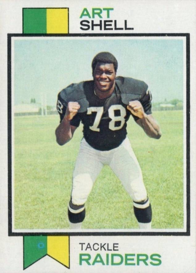 1973 Topps Art Shell #77 Football Card