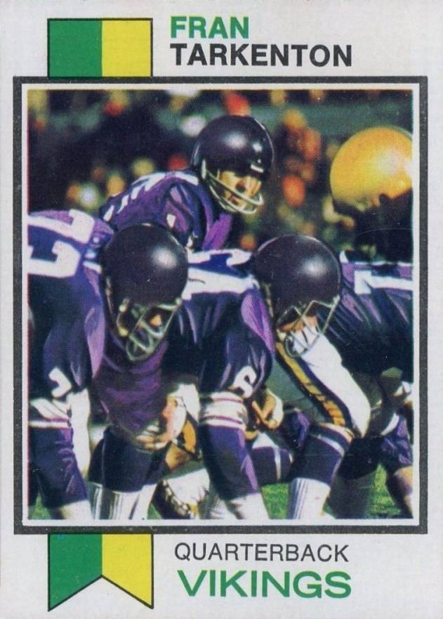 1973 Topps Fran Tarkenton #60 Football Card