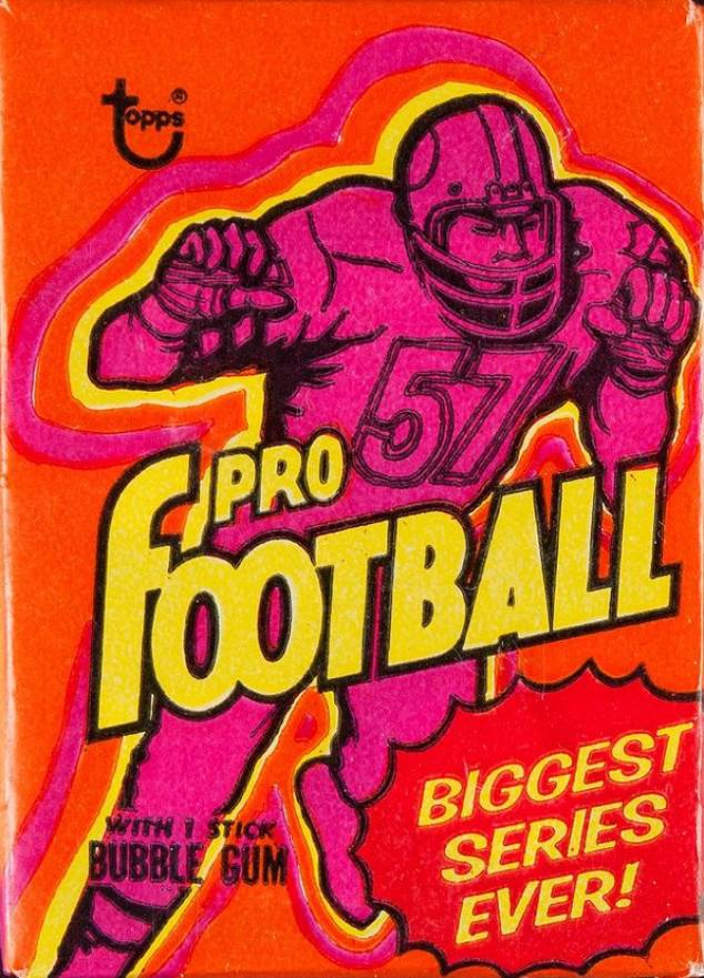 1973 Topps Wax Pack #WP Football Card