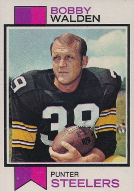 1973 Topps Bobby Walden #434 Football Card