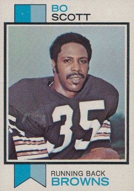 1973 Topps Bo Scott #509 Football Card