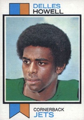 1973 Topps Delles Howell #507 Football Card