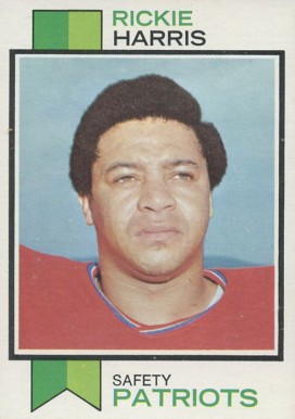 1973 Topps Richie Harris #496 Football Card