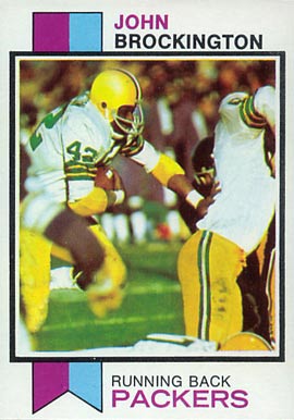 1973 Topps John Brockington #470 Football Card