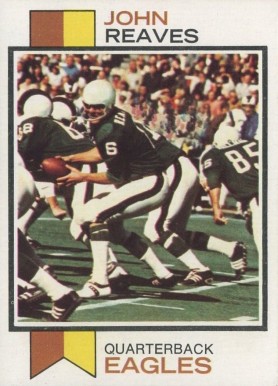 1973 Topps John Reaves #372 Football Card