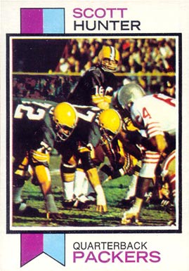 1973 Topps Scott Hunter #366 Football Card