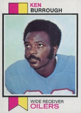 1973 Topps Ken Burrough #354 Football Card