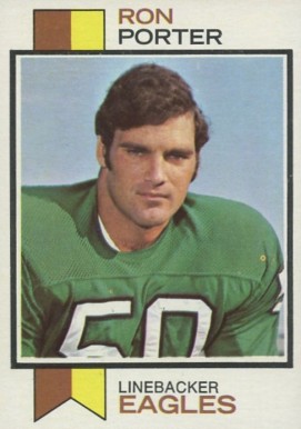 1973 Topps Ron Porter #342 Football Card