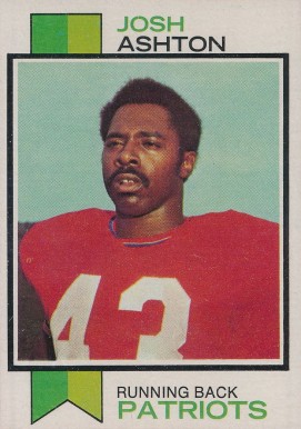 1973 Topps Josh Ashton #303 Football Card