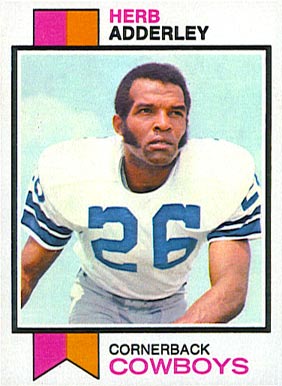 1973 Topps Herb Adderley #243 Football Card