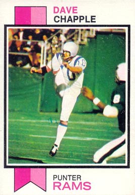 1973 Topps Dave Chapple #190 Football Card