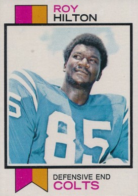 1973 Topps Roy Hilton #234 Football Card