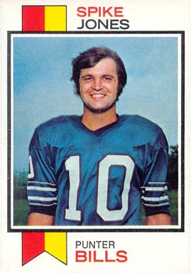 1973 Topps Spike Jones #232 Football Card