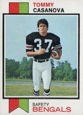 1973 Topps Tommy Casanova #198 Football Card