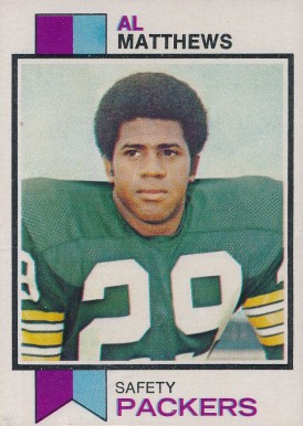 1973 Topps Al Matthews #143 Football Card