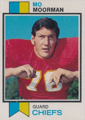 1973 Topps Mo Moorman #84 Football Card