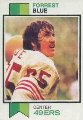 1973 Topps Forrest Blue #70 Football Card