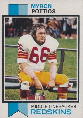 1973 Topps Myron Pottios #71 Football Card