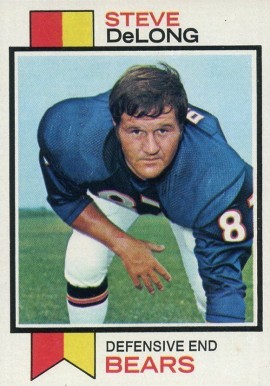 1973 Topps Steve Delong #63 Football Card