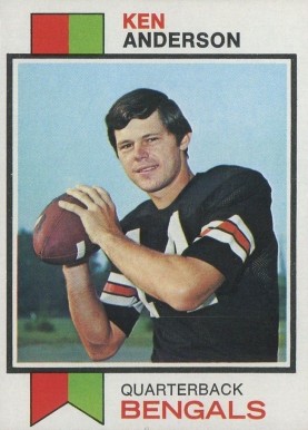 1973 Topps Ken Anderson #34 Football Card