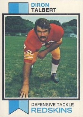 1973 Topps Diron Talbert #19 Football Card