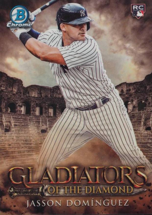 2024 Bowman Gladiators of the Diamond Jasson Dominguez #GOTD2 Baseball Card