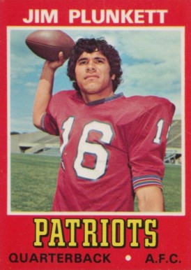 1974 Wonder Bread Jim Plunkett #19 Football Card