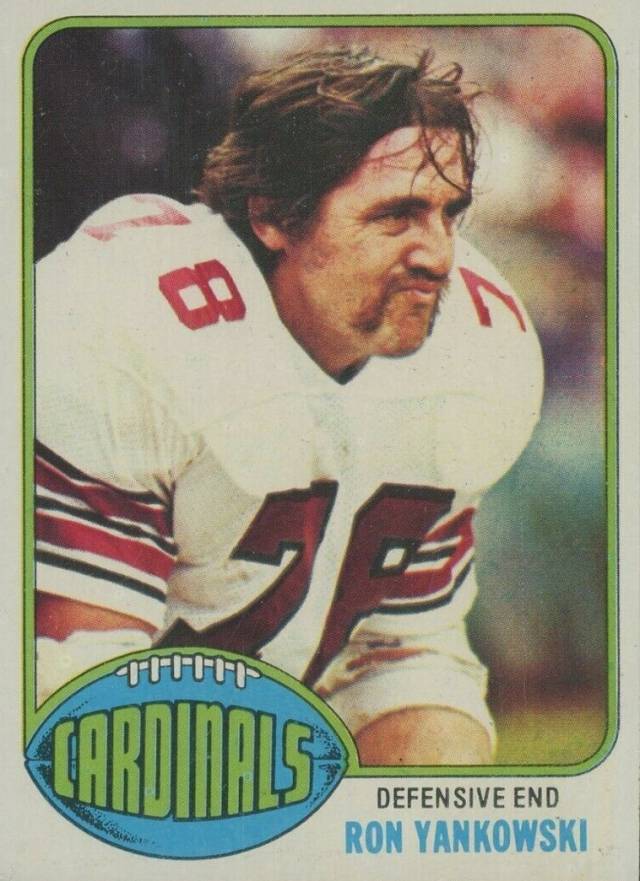 1976 Topps Ron Yankowski #26 Football Card