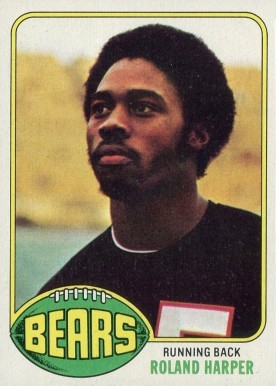 1976 Topps Roland Harper #229 Football Card