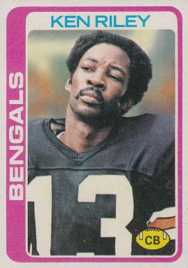 1978 Topps Ken Riley #115 Football Card