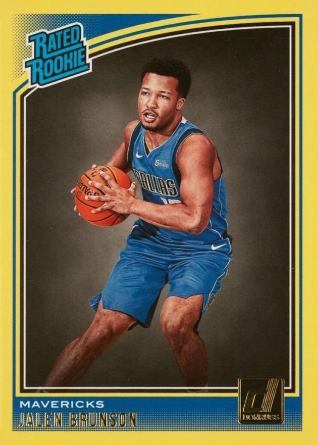 2018 Panini Donruss  Jalen Brunson #179 Basketball Card