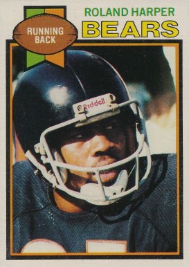 1979 Topps Roland Harper #227 Football Card