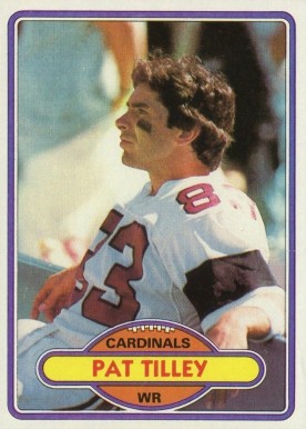 1980 Topps Pat Tilley #389 Football Card