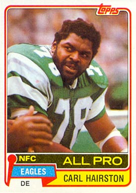 1981 Topps Carl Hairston #480 Football Card