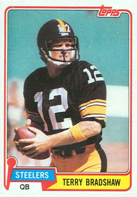 1981 Topps Terry Bradshaw #375 Football Card