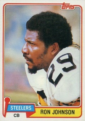 1981 Topps Ron Johnson #278 Football Card