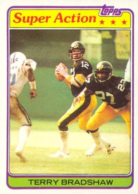 1981 Topps Terry Bradshaw #88 Football Card