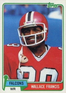 1981 Topps Wallace Francis #51 Football Card