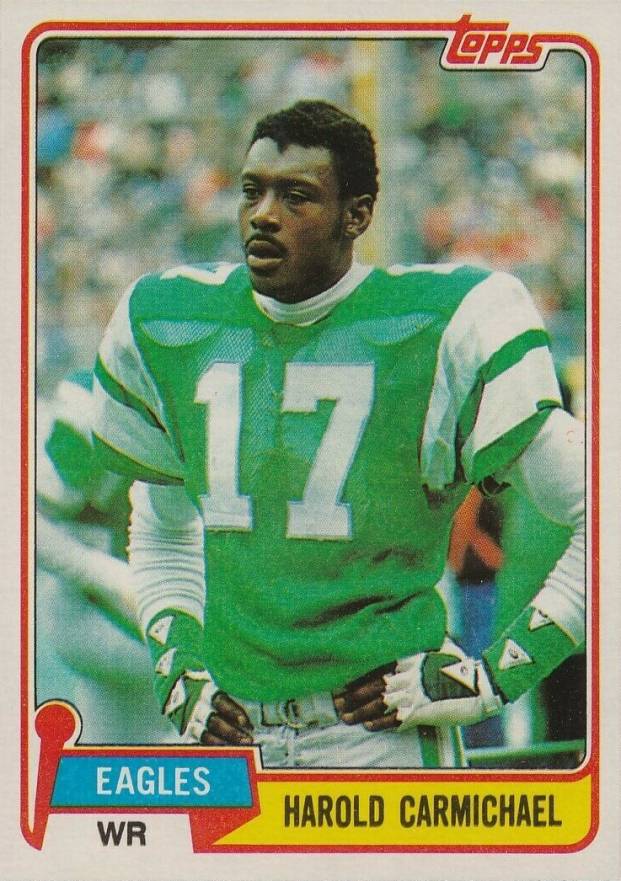 1981 Topps Harold Carmichael #35 Football Card