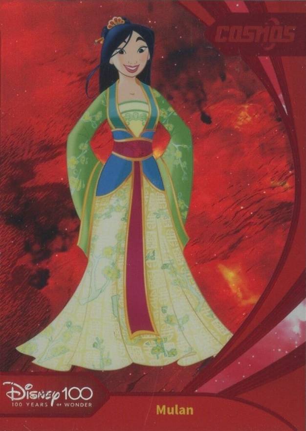 2023 Kakawow Cosmos DISNEY100 All-Star Cosmos Mulan #9 Non-Sports Card